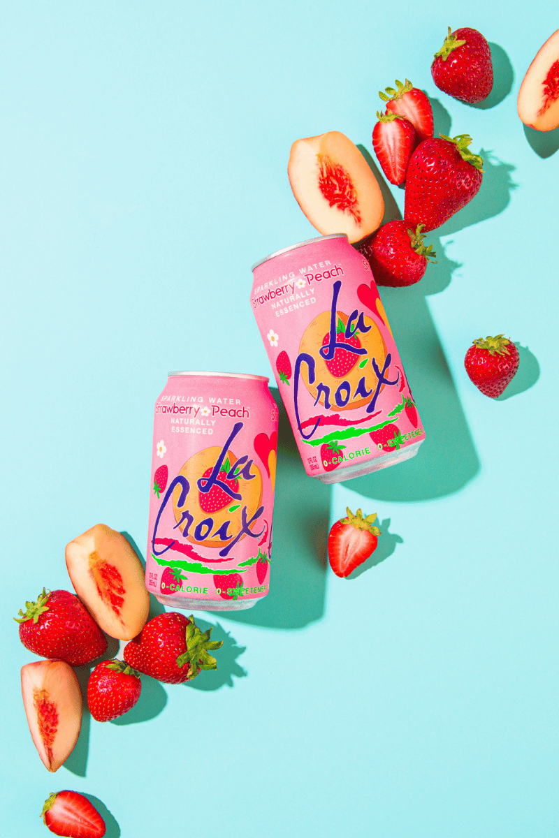 LaCroix Strawberry Peach array