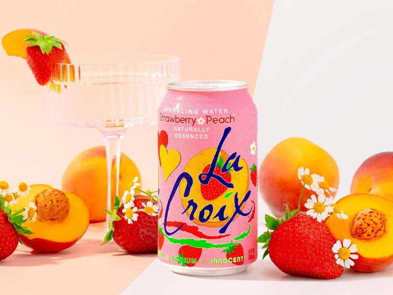 LaCroix Strawberry Peach recipe
